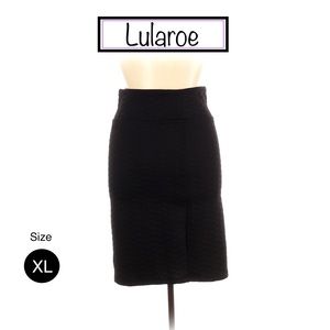 Black Pencil Skirt XL